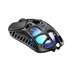 موس مخصوص بازی گراوا استار مدل GravaStar Mercury X Pro 8KHz Galaxy Black