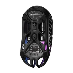 موس مخصوص بازی گراوا استار مدل GravaStar Mercury X Galaxy Black