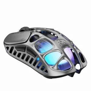 موس مخصوص بازی گراوا استار مدل GravaStar Mercury X Pro 8KHz Interstellar Silver