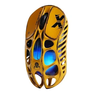 موس مخصوص بازی گراوا استار مدل GravaStar Mercury X Pro 8KHz Battle-Worn Yellow