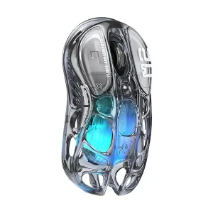 موس مخصوص بازی گراوا استار مدل GravaStar Mercury M2 Transparent Black