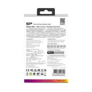 هارد دیسک اکسترنال سیلیکون پاور مدل Stream S05 ظرفیت 2 ترابایت