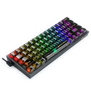 کیبورد مخصوص بازی ردراگون مدل Fizz K617 Gray and Black
