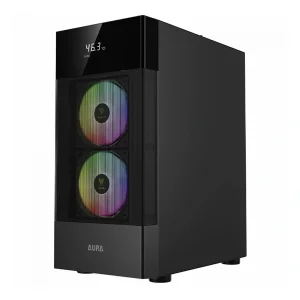 کیس کامپیوتر گیم دیاس مدل AURA GC5 ELITE ARGB Black