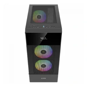 کیس کامپیوتر گیم دیاس مدل AURA GC5 ELITE ARGB Black