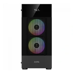 کیس کامپیوتر گیم دیاس مدل AURA GC5 ELITE ARGB Black