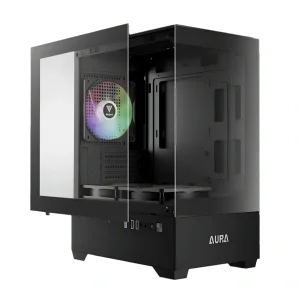 کیس کامپیوتر گیم دیاس مدل AURA GC9M Elite Black ARGB