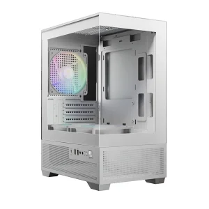 کیس کامپیوتر گیم دیاس مدل AURA GC9M Elite White ARGB