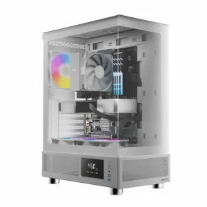 کیس کامپیوتر گیمدیاس مدل ATLAS E1 White