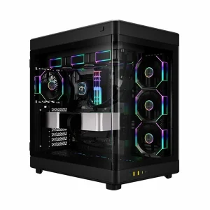 کیس کامپیوتر گیمدیاس مدل NESO P1 PRO BLACK