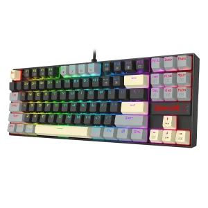 کیبورد مخصوص بازی ردراگون مدل KUMARA K552 LGY RGB