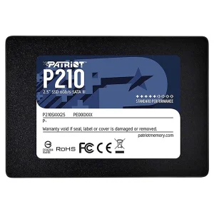 حافظه SSD اینترنال 512 گیگابایت پاتریوت مدل P210 SATA 2.5 Inch