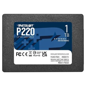 حافظه SSD اینترنال 1 ترابایت پاتریوت مدل SATA P220