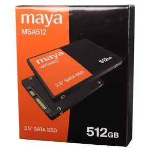 حافظه SSD اینترنال 512 گیگابایت مایا مدل MSA512 SATA 2.5 Inch