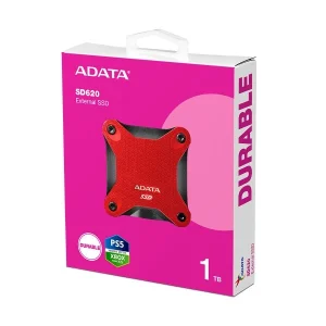 حافظه SSD ای‌دیتا مدل SD620 ظرفیت 1 ترابایت قرمز