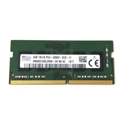 رم لپ تاپ DDR4 هاینیکس 4 گیگابایت با فرکانس 2666 مگاهرتز