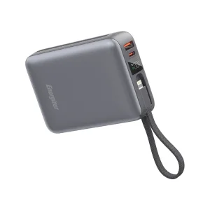 پاوربانک انرجایزر مدل UE20085PQ ظرفیت 20000 میلی آمپر ساعت به همراه کابل لایتنینگ