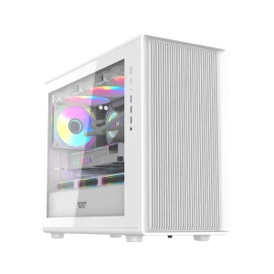 کیس کامپیوتر دارک فلش مدل DB460M M-ATX WHITE