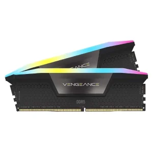 حافظه رم دسکتاپ کورسیر مدل  Vengeance RGB DDR5 32GB (16x2) Dual 6000MHz CL36