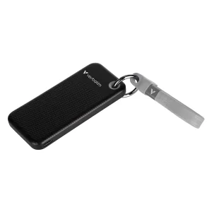 حافظه SSD اکسترنال 1 ترابایت ورباتیم مدل POCKET خاکستری