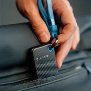 حافظه SSD اکسترنال 1 ترابایت ورباتیم مدل POCKET آبی