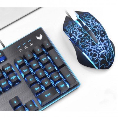 کیبورد و ماوس با سیم رپو مدل RAPOO V100S