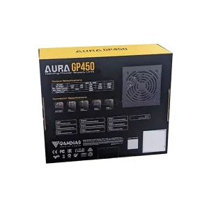 منبع تغذیه گیم دیاس مدل Aura-GP450 450w