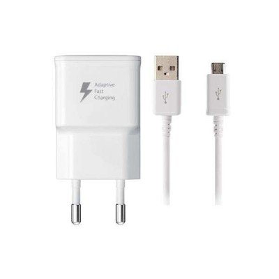 شارژر دیواری سامسونگ مدل EP-TA20EWE به همراه کابل تبدیل microUSB