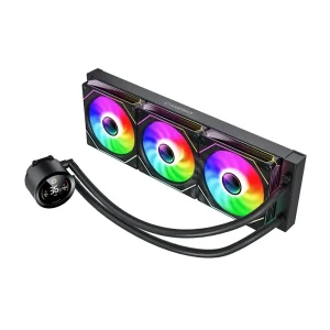 فن پردازنده گیم مکس مایع مدل IceBurg 360 Digital Black