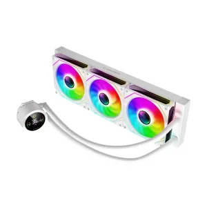 فن پردازنده گیم مکس مایع مدل IceBurg 360 Digital White