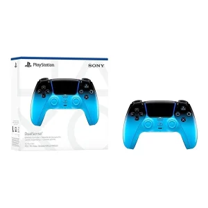 دسته بازی بی سیم سونی رنگ مشکی آبی مدل DualSense 5 Hyperpop Rhythm Blue