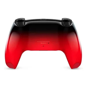 دسته بازی بی سیم سونی رنگ مشکی قرمز مدل DualSense 5 Hyperpop Techno Red