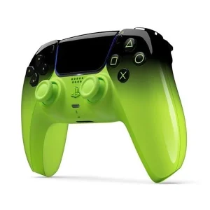 دسته بازی بی سیم سونی رنگ مشکی سبز مدل DualSense 5 Hyperpop Remix Green