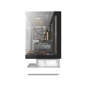 کیس کامپیوتر دارک فلش مدل FLOATRON F1 M-ATX White