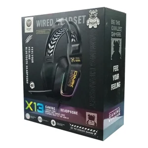 هدست مخصوص بازی اونیکوما مدل X13 RGB