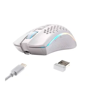 موس مخصوص بازی ردراگون مدل Storm Pro M808-KS White