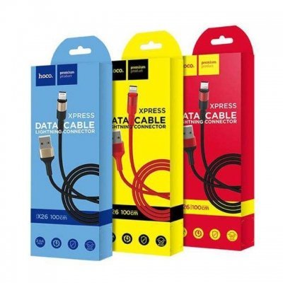 کابل تبدیل USB به لایتنینگ 1 متری هوکو X26
