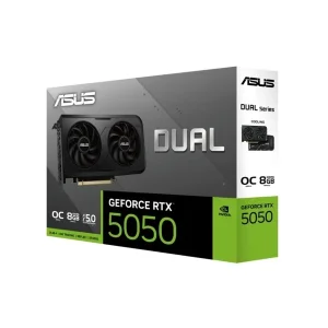 کارت گرافیک ایسوس RTX 5050 OC Dual حافظه 8 گیگابایت