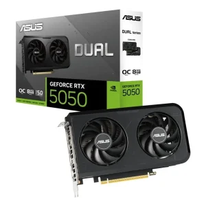 کارت گرافیک ایسوس RTX 5050 OC Dual حافظه 8 گیگابایت
