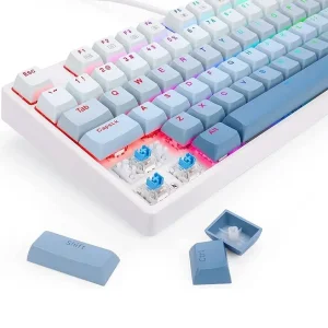 کیبورد مخصوص بازی ردراگون مدل Cass K645W-GB-RGB