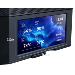 کیس کامپیوتر لیان لی مدل LANCOOL 207 Digital Black