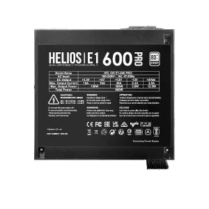 منبع تغذیه گیم دیاس مدل Helios E1-600 Pro 600w