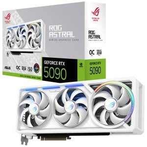 کارت گرافیک ایسوس مدل  ASUS ROG Astral RTX 5090 32G OC GDDR7 White