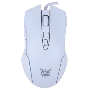 موس مخصوص بازی اونیکوما مدل CW905 White RGB با سیم