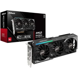 کارت گرافیک ازراک مدل AMD Radeon RX 9070 Challenger OC حافظه 16 گیگابایت