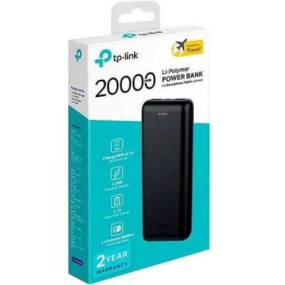 پاور بانک تی پی لینک TL-PB10000 ظرفیت 10000 میلی آمپر ساعت