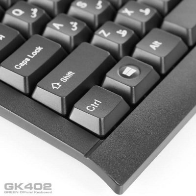 کیبورد با سیم مخصوص بازی گرین مدل GK403