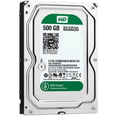 هارددیسک اینترنال وسترن دیجیتال مدل WD Green ظرفیت 500 گیگابایت