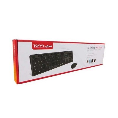 کیبورد با سیم تسکو مدل TSCO TK 8017