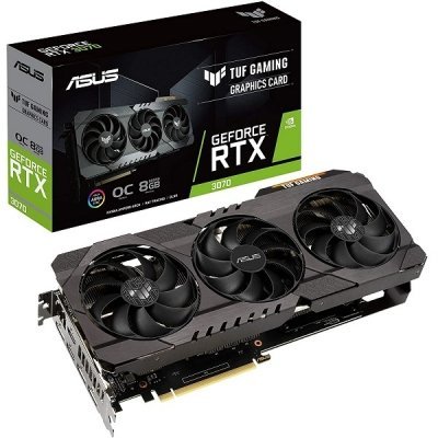 کارت گرافیک ایسوس مدل TUF GAMING RTX3070 O8G